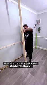 402K views · 635 reactions | How To Fix Timber To Brick Wall #homeimprovements #How #tips #doitforyourself #tips #reels #howto #diy | The Home Improvements Channel Uk | Facebook