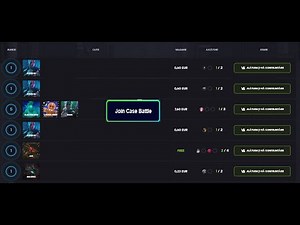 How to AUTOMATICALLY join FREE CASE BATTLES on Key-drop.com | Short Tutorial