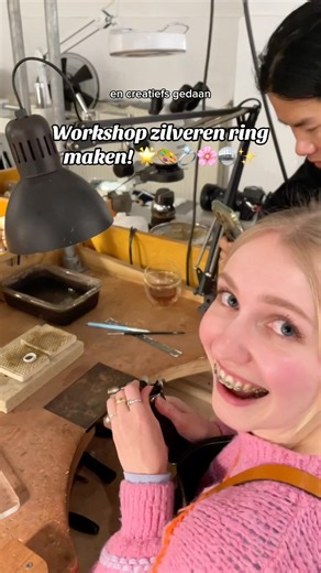 Dit was zo’n leuke date!! 😍📍@yizonstudio in Amsterdam! #creatief #dateidee #workshop #ringenmaken