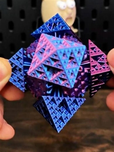 Engaging 3D Printed Gear Fractal Fidget Toy