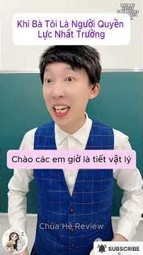 Khi Bà Tôi Là Người Quyền Lực Nhất Trường #shortvideo #haihuoc#trending #giaitri