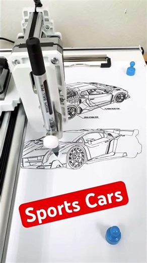 Draw Sports Car like a boss 😁 https://s.shopee.com.my/2B9MFg7EHa