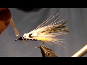 Fly Tying Black Ghost Marabou Trout Salmon Steelhead