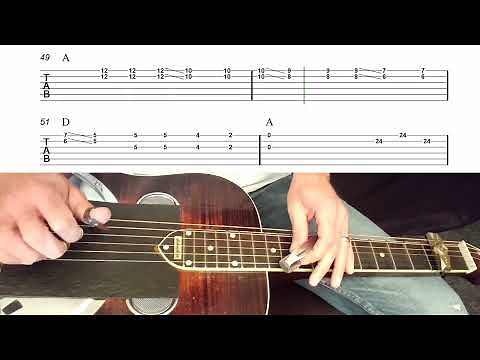 Dobro Lessons with Joe Wilson - The End Of The World (GBDGBD tuning)