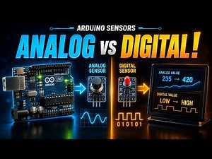 Analog vs Digital Sensors with Arduino | Complete Beginner Tutorial