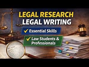 Legal Research and Writing Explained | Core Skills Every Law Student & Lawyer Must Master