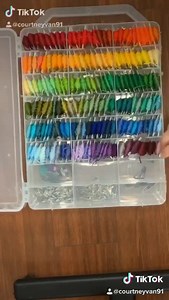 All my threads are organized and I’m ready for more orders  | Loops & Lavender, co. | Facebook