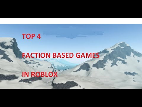 Roblox Faction Based Games