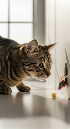 Mouse Came Face to Face With a Predator Intense Survival Moment #wildlife #nature #predator