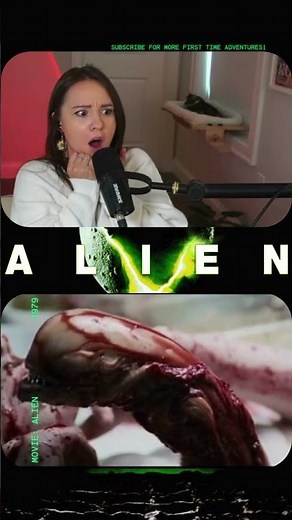 First time watching ALIEN (1979) | Chestburster Scene Reaction 🙀😭
