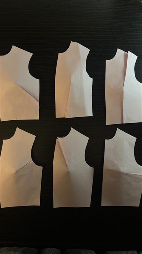 BLEND’OUT ™ on Instagram: "In part two of January’s theme, I am showing different dart position options using the same basic bodice block. All of these variations come to the same fitting. The only thing that changes is where the dart is placed. This is part of a series where each month focuses on one patternmaking principle so you can learn the basics and make your own clothes. #patternmaking paternmaking #fashiondesign #tutorial"