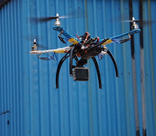 Social Distancing & Mask Monitor Drone For COVID Prevention | Nevon Projects