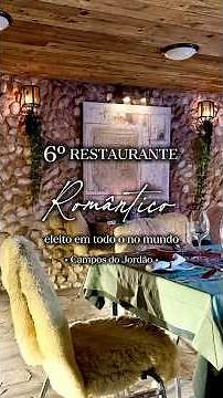 Dining with the stars - the 6th most romantic restaurant in the world! Pontremoli in Campos do Jo...