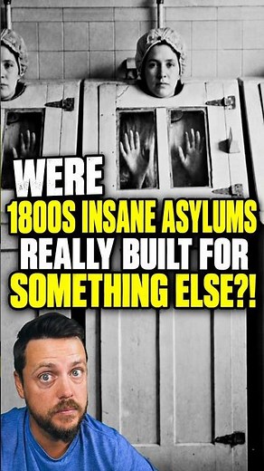 Were 1800s Insane Asylums REALLY Built for Something Else?! 👀🏛️😳