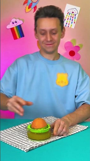 🍦 Yummy fruit ice-cream 🍊😋 Kids learn to choose healthy snacks #forkids #educational #learning