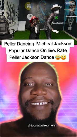 Peller Dancing Micheal Jackson Popular Dance On live. Rate Peller Jackson Dance 😂😫