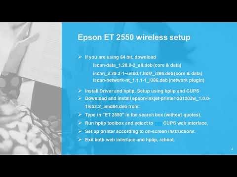 How to setup Epson ET 2550 Printer ( New 2020 Guide )