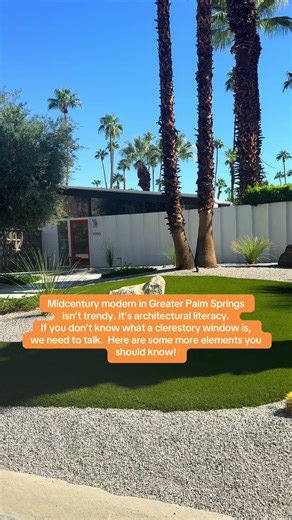Modernism Week in Greater Palm Springs! There is nothing like it. We Have One of the Largest Collections of Midcentury Modern Architecture in the World That’s why people fly in for Modernism Week every year. Butterfly roofs. Clerestory windows. Breeze blocks. Indoor-outdoor everything. Must see! #realestate #architecture #views #fyp #trending @karenweinberg @Ryan Gaertner Luxury RE
