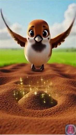 नन्ही चिड़िया और गेंहूँ का दाना