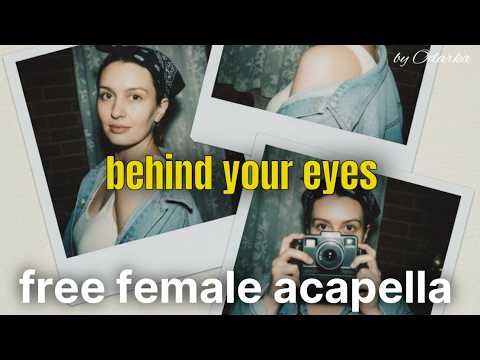 [FREE] emotional edm house techno female acapella vocals | "behind your eyes"