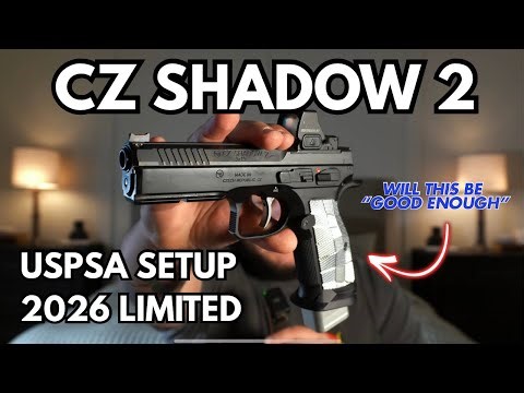 CZ Shadow 2 Competition Setup | Cajun Gun Works Trigger + Vortex Defender | USPSA Ready
