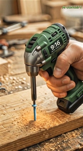 Mini Impact Driver Concept: Realistic AI Visualization #Shorts #USA