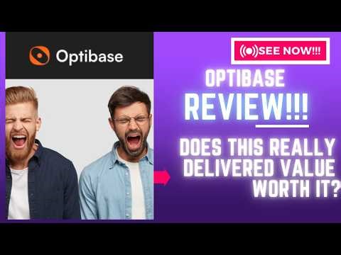 Optibase Review-Does This Really Delivered VALUE Worth It Or NOT??See(Check Before use)