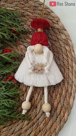 👆 TUTORIAL GNOMO o DUENDE en MACRAME | Macrame Gnome