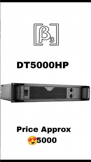 Beta Three DT5000HP Amplifier 😱 | High Power DJ Amplifier | Full Bass Test | Price ₹xx000