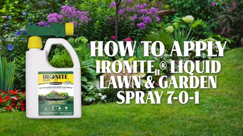 Ironite Plus 32 oz. Liquid Lawn and Garden Fertilizer 100525937