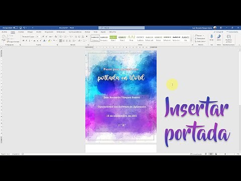 L2 Word - Insertar portada