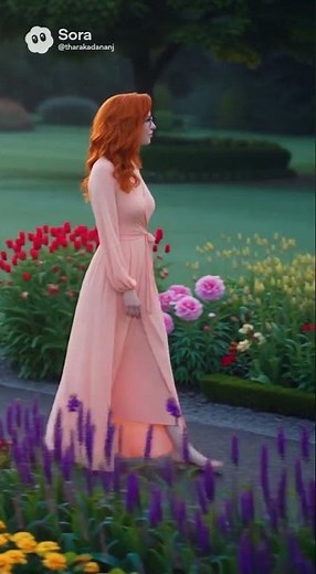 Butchart Gardens Walk | Soft Peach Dress | Serene Vancouver Island Morning