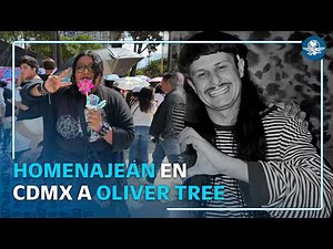 Seguidores de Oliver Tree lo despiden con un homenaje en el Monumento a la Revolución
