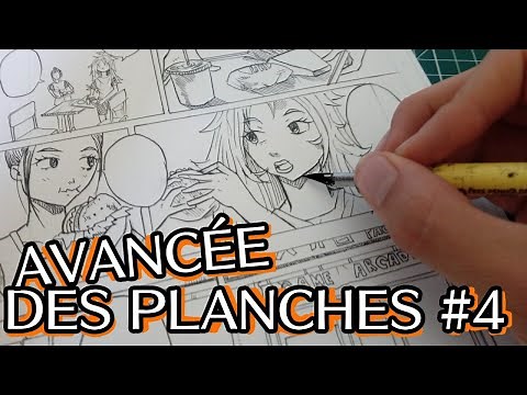 Je DESSINE les PLANCHES de mon MANGA #4 (P13 à 16)