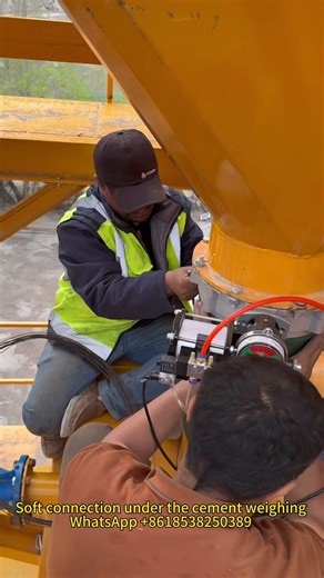 On-site installation of mixing station @ factory direct supply