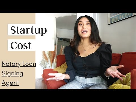 Startup Costs | Price to become Notary Loan Signing Agent