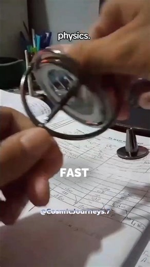 This Spinning Trick Defies Gravity! 😱 #physicsfacts