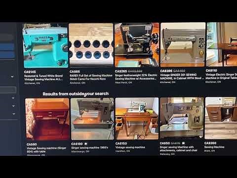 HOW MUCH SHOULD YOU PAY FOR A VINTAGE SEWING MACHINE? It Depends! Let's Go Shopping & Find Out!