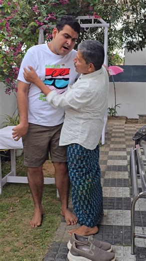 Shijas Hussain palakkad on Instagram: "താഴെ വന്നാൽ കടി മുത്തം തരാൻ അല്ലേ 🤣 . #thambikeelaerangu #tamilfunnycomedy #funnyvideo #shijasautism #autism autismawareness"