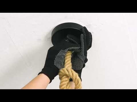 How to Install a Vintage Rope Pendant Light | Industrial Hemp Rope Ceiling Light Tutorial