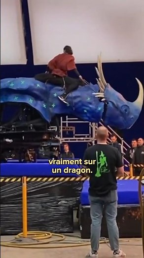The movie DRAGONS without the special effects 😱 #cinema #filming #dragon #howtotrainyourdragon #s...