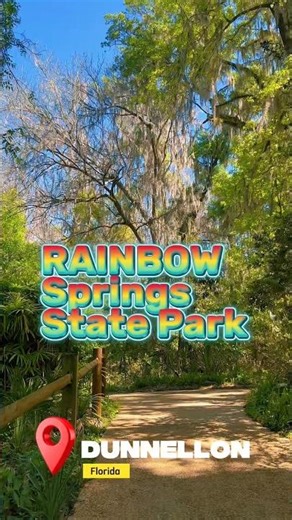 Rainbow Springs State Park Florida | Waterfalls, Trails & Crystal-Clear Springs #fyp #shorts #travel