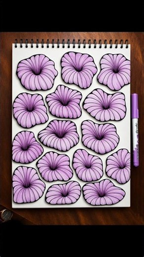 Day 89 - Easy Doodle Art Tutorial | Amazing Optical Illusion Art | Relaxing