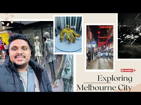 Exploring Melbourne City 🏙️ | National Gallery of Victoria Tour (NGV) | Starbucks in Mel