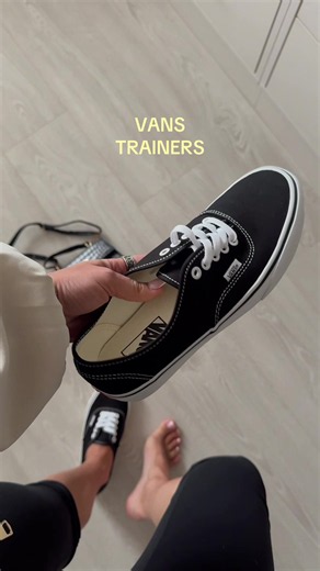 Vans Platform Black Trainers — Comfortable Women's Summer Shoes