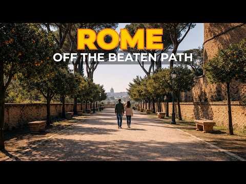 Rome Italy, This is Rome Off the Beaten Path | 4K 🇮🇹 Real-Time Walk