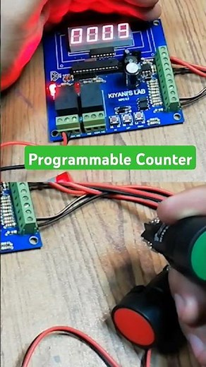 programmable counter #arduinoproject