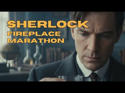 Fireplace Marathon - Sherlock Holmes (Remastered Audio) | Old Time Radio for Sleep