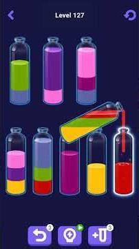 Level 127 Block Blast Water Sort Answer #blockblast #shorts #gameplay