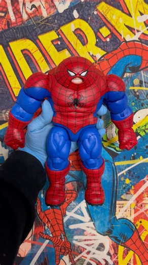 Spider juggernaut custom Marvel Legends #spiderman #actionfigures #marvellegends #marvel